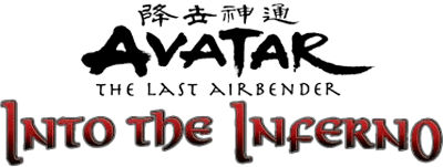 Avatar the Last Airbender Into the Inferno title screen for Wii